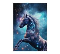 Puzzle pour Adultes 38x26cm/1000pcs Pièces Puzzle Galactic Horse Dreamscape Puzzles pour Adultes - Décoration Murale - Difficile Et Stimulant À Compléter 38x26cm/1000pcs