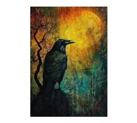 Puzzle pour Adultes 38x26cm/1000pcs Ravens Midnight Watch Puzzles pour Adultes - Jouets Anti-Stress - Découpe De Précision - Cadeaux Uniques pour Anniversaire Et Noël 38x26cm/1000pcs