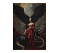 Puzzle pour Adultes 38x26cm/1000pcs Renaissance Lilith Puzzle pour Adultes Jeux Amusants Course De Vitesse Manuelle Cadeaux Uniques pour Anniversaire Et Noël 38x26cm/1000pcs