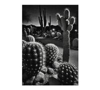 Puzzle pour Adultes 38x26cm/1000pcs Somewhere in The Desert Puzzle pour Adultes - Jeux Relaxants, Décoration Murale, Activités Amusantes À La Maison, 38x26cm/1000pcs