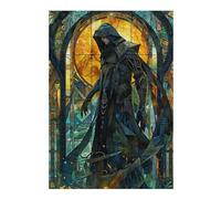 Puzzle pour Adultes 38x26cm/1000pcs Stained Mage Tale Puzzle Jeux Amusants Décoration Murale Cadeaux Uniques pour Anniversaire Et Noël 38x26cm/1000pcs
