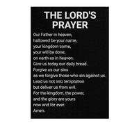 Puzzle pour Adultes 38x26cm/1000pcs The Lords Prayer Black Puzzles pour Adultes Jeu Manuel Découpe De Précision Cadeaux Uniques pour Anniversaire Et Noël 38x26cm/1000pcs