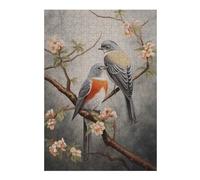 Puzzle pour Adultes 38x26cm/1000pcs Two Birds on Branch Puzzles pour Adultes, Jeux De Société, Décoration Murale, Difficile Et Stimulant 38x26cm/1000pcs