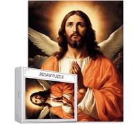 Puzzle pour Adultes 4000 Pièces, Ange Puzzle Adulte 4000 Pièces Lettres à l'arrière, Pas de poussière, Jeu éducatif défi Joue Art Puzzles Classiques Homme, Cadeau pour Personnes âgées 141x87cm H-5983