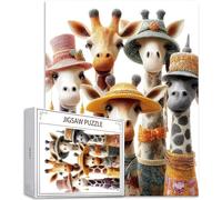 Puzzle pour Adultes 4000 Pièces, Animal Puzzle Adulte 4000 Pièces lettres à l'arrière, pas de poussière, Jeu éducatif défi Joue Art Puzzles Classiques Cerf, Cadeau pour Personnes âgées 141x87cm H-3310