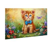 Puzzle pour Adultes 4000 Pièces Puzzle Papillon Chat 87 x 141 cm Jeu éducatif Puzzles Défiants Jeu éducatif, Puzzles pour Femmes, Cadeaux Hommes Décoration Maison Activité Familiale Parfaite K0F-49