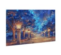 Puzzle pour Adultes 4000 Pièces Puzzle Parc Lampadaires 87 x 141 cm Jeu éducatif Puzzles Défiants Jeu éducatif, Puzzles pour Femmes, Cadeaux Hommes Décoration Maison Activité Familiale Parfaite K0F-43