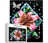 Puzzle pour Adultes 4000 Pièces, Rêve Puzzle Adulte 4000 Pièces lettres à l'arrière, pas de poussière, Jeu éducatif défi Joue Art Puzzles Classiques Lis, Noël Cadeau pour Personnes âgées 141x87cm H-97