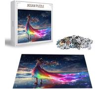 Puzzle pour Adultes 4000 Pièces, Rêve Puzzle Adulte 4000 Pièces Lettres à l'arrière, Pas de poussière, Jeu éducatif défi Joue Art Puzzles Classiques Fille, Cadeau pour Personnes âgées 141x87cm H-1582