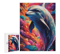 Puzzle pour Adultes 500 PCS Colorful Oceanic Dreams Puzzles pour Adolescents, Jouet, Décoration Murale, Motif À Assembler, Interaction Parent-Enfant 500 PCS