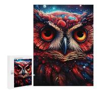 Puzzle pour Adultes 500 PCS Cosmic Owl Portrait-6 Casse-tête pour Adolescents, Jeu De Réflexion, Course De Vitesse, Cadeaux d'anniversaire Et Originaux 500 PCS