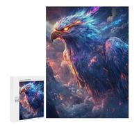 Puzzle pour Adultes 500 PCS Eagle Fantasy Artwork Puzzles pour Adultes Course De Vitesse Manuelle Activité Parent-Enfant, pour Toute La Famille 500 PCS