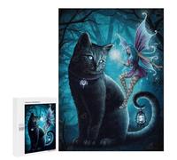 Puzzle pour Adultes 500 PCS Enchanted Forest Whiskers Casse-tête pour Adolescents, Jeu De Réflexion, Course De Vitesse, Cadeaux d'anniversaire Et Originaux 500 PCS