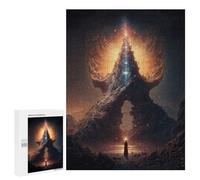 Puzzle pour Adultes 500 PCS Enchanted Tree of Light Puzzle pour Adultes, Jeu Familial, Découpe De Précision, Cadeaux Uniques pour Anniversaires Et Noël 500 PCS