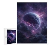Puzzle pour Adultes 500 PCS Galactic Storms Cosmic Energy Unleashed Puzzles pour Adolescents Découpe De Précision pour Anniversaire, Noël Jouet Jeu Intellectuel 500 PCS