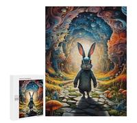 Puzzle pour Adultes 500 PCS Magic Forest Pathway Puzzle pour Adultes, Jeu De Réflexion, Cadeau pour Femmes, Activités Amusantes À La Maison, 500 PCS