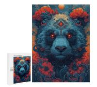 Puzzle pour Adultes 500 PCS Magical Bear Art Print Puzzles pour Adolescents Découpe De Précision pour Anniversaire, Noël Jouet Jeu Intellectuel 500 PCS