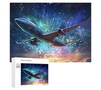 Puzzle pour Adultes 500 PCS Magical Flight Through Celestial Skies Puzzles pour Adolescents, Jouet, Décoration Murale, Motif À Assembler, Interaction Parent-Enfant 500 PCS