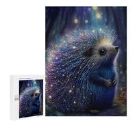 Puzzle pour Adultes 500 PCS Magical Hedgehog Forest Puzzles pour Adultes - Jouets Anti-Stress - Jeu Stimulant - Cadeaux 500 PCS