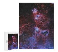 Puzzle pour Adultes 500 PCS Nebulae in Another Galaxy Puzzles pour Adolescents Jeu Manuel Décoration Intérieure Jeu Stimulant Cadeaux 500 PCS