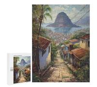 Puzzle pour Adultes 500 PCS Rio De Janeiro Beauty Puzzles pour Adolescents Jeux De Société Difficile Difficile Est Idéal comme Cadeau 500 PCS