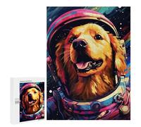 Puzzle pour Adultes 500 PCS Space Dog Adventure -81 Puzzles pour Adolescents Découpe De Précision pour Anniversaire, Noël Jouet Jeu Intellectuel 500 PCS