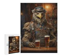 Puzzle pour Adultes 500 PCS Steampunk Beer Griffin Puzzle pour Adultes, Jeu Familial, Découpe De Précision, Cadeaux Uniques pour Anniversaires Et Noël 500 PCS