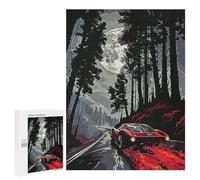 Puzzle pour Adultes 500 PCS The Wild Ride Puzzles pour Adolescents Jeux De Société Difficile Difficile Est Idéal comme Cadeau 500 PCS