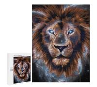 Puzzle pour adultes 500 pièces Galaxy Lion Animal Space Puzzle pour adolescents, jeu de réflexion, analyse et logique 500 pièces