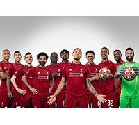 Puzzle pour Adultes, 500 pièces, Puzzle Impossible, Marvel, Affiche de l'équipe Sportive de Liverpool, Jouet de décompression pour Adultes, Jeu Cadeau, Illustration de Haute qualité 52 x 38 cm