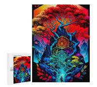 Puzzle pour adultes 500 pièces puzzles pour adolescents Treehouse of Dreams Puzzles Jouets Décoration murale Assemblage de motifs Interaction parent-enfant 500 pièces