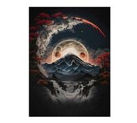 Puzzle pour Adultes 52x38cm/1000pcs Amazing Moonlight Casse-tête pour Adolescents Jeu De Réflexion Analyse Et Logique Jeu Stimulant Cadeaux 52x38cm/1000pcs