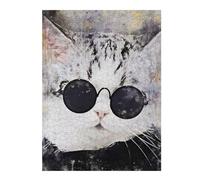 Puzzle pour Adultes 52x38cm/1000pcs Cute Cats Casse-tête pour Adolescents, Jeu De Réflexion, Course De Vitesse Manuelle, Cadeaux Uniques d'anniversaire Et De Noël 52x38cm/1000pcs