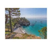 Puzzle pour Adultes 52x38cm/1000pcs L Ile Vierge Puzzle pour Adultes Jeu Pratique D'analyse Et De Logique Difficile Et Stimulant 52x38cm/1000pcs
