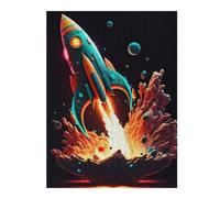 Puzzle pour Adultes 52x38cm/1000pcs Legendary Fire Galaxy Puzzle Jeux Amusants Décoration Murale Cadeaux Uniques pour Anniversaire Et Noël 52x38cm/1000pcs