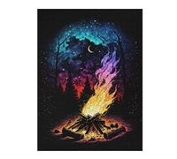 Puzzle pour Adultes 52x38cm/1000pcs Nice Galaxy Campfire Casse-tête pour Adolescents Jeu De Réflexion Analyse Et Logique Jeu Stimulant Cadeaux 52x38cm/1000pcs