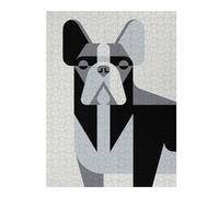 Puzzle pour Adultes 52x38cm/1000pcs Pit Bull Puzzle Jeux De Détente Décoration Intérieure Cadeaux Uniques pour Anniversaire Et Noël 52x38cm/1000pcs