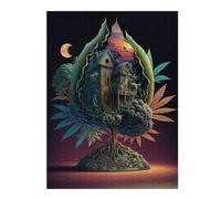 Puzzle pour Adultes 52x38cm/1000pcs Trap House Casse-tête pour Adolescents Jeu De Réflexion Analyse Et Logique Jeu Stimulant Cadeaux 52x38cm/1000pcs
