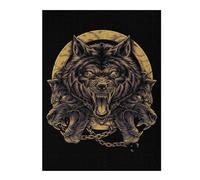 Puzzle pour Adultes 52x38cm/1000pcs Wolf Stranger Puzzle pour Adultes Jeux Relaxants Assemblage De Motifs Cadeaux Uniques pour Anniversaire Et Noël 52x38cm/1000pcs
