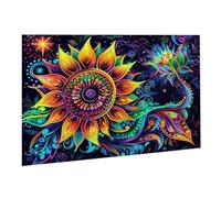 Puzzle pour Adultes 6000 Pièces Puzzle Fleur Coloré 105 x 179 cm Jeu éducatif Puzzles Défiants Jeu éducatif, Puzzles pour Femmes, Cadeaux Hommes Décoration Maison Activité Familiale Parfaite K0F-306