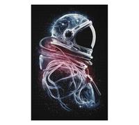 Puzzle pour Adultes 75x50cm/1000pcs Astronaut in Space Casse-tête pour Adolescents, Jeu De Réflexion, Course De Vitesse Manuelle, Cadeaux Uniques d'anniversaire Et De Noël 75x50cm/1000pcs