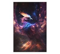 Puzzle pour Adultes 75x50cm/1000pcs Cosmic Phoenix Rising Puzzle Jeux Amusants Décoration Murale Cadeaux Uniques pour Anniversaire Et Noël 75x50cm/1000pcs