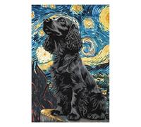 Puzzle pour Adultes 75x50cm/1000pcs English Cocker Spaniel Casse-tête pour Adolescents Jeu De Réflexion Analyse Et Logique Jeu Stimulant Cadeaux 75x50cm/1000pcs