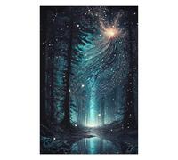 Puzzle pour Adultes 75x50cm/1000pcs Fantasy Magic Forest Puzzle Jeux Amusants Décoration Murale Cadeaux Uniques pour Anniversaire Et Noël 75x50cm/1000pcs