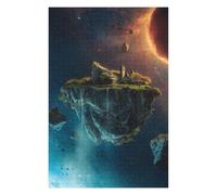 Puzzle pour Adultes 75x50cm/1000pcs Floating Island Casse-tête pour Adolescents Jeu De Réflexion Analyse Et Logique Jeu Stimulant Cadeaux 75x50cm/1000pcs
