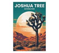 Puzzle pour Adultes 75x50cm/1000pcs Joshua Tree Puzzles pour Adultes Jeu Manuel Découpe De Précision Cadeaux Uniques pour Anniversaire Et Noël 75x50cm/1000pcs