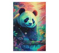 Puzzle pour Adultes 75x50cm/1000pcs Panda in Enchanted Forest -6 Puzzle pour Adultes - Jouets À Monter Soi-même - Cadeaux pour Femmes - Cadeaux Uniques pour Anniversaire Et Noël 75x50cm/1000pcs