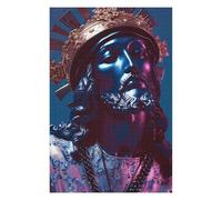 Puzzle pour Adultes 75x50cm/1000pcs Religion Poster 5 Casse-tête pour Adolescents Jeu De Réflexion Analyse Et Logique Jeu Stimulant Cadeaux 75x50cm/1000pcs
