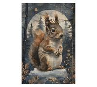 Puzzle pour Adultes 75x50cm/1000pcs Whimsical Squirrel Artwork Puzzle pour Adultes, Jouet, Décoration Murale, Décoration Parfaite, Jeu Stimulant, Cadeaux 75x50cm/1000pcs