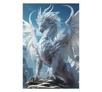 Puzzle pour Adultes 75x50cm/1000pcs White Heaven Elder Dragon Puzzles pour Adultes, Jeu De Réflexion, Cadeau d'anniversaire, Cadeaux Uniques 75x50cm/1000pcs
